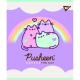 Зошит для записів А5/12 лін. YES "Pusheen" мат. ВДЛ+глітер