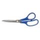 Ножиці Axent Standard 6216-02-A, 21.5 см, з пластиковими ручками, сині (1/10)