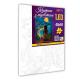 Картина за номерами SANTI "Дівчина і нічне місто", 40*50см, LED підсвітка