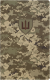Книга записна MILITARY, А5, 64 аркуші, клітинка, обкл. з синтетичного каменя, піксель