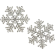 Сніжинки декоративні Novogod'ko, 12 cм, 2 шт/уп, пластик