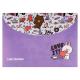 Папка-конверт YES А4 на кнопці "Line Friends"