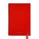 Щоденник-діловий записник А5 Leo Planner датований 2026 "Aldento", інтегральний, червоний, 368 сторінок