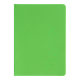 Книга записна NEON, А5, 80 аркушів, клітинка, зшита обкладинка PVC, зелена