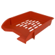 Лоток пласт. д/бум. гориз., червоний