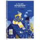 Зошит для записів, спiраль, А5/80арк., у клітинку, білий блок, 70г/м2, ПК, виб.УФ-лак, Student