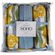 Кухонний текстиль SOHO Наб. руш. 40*60см бавовна 100% Lime хліб. 3 шт. (BS 72054H)