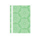 Быстросшиватель А4 без перфорации, "Калейдоскоп" глянец, зеленый, 160 мкм, О31265-04