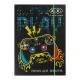 Папка для зошитів GAMER, картонна, на резинці B5+ (175х240х25мм), KIDS Line
