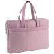 Сумка для документів текстильна А4, 1 відділення, рожева
