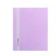 Папка-швидкозшивач А5 Economix з перфорацією, фактура "глянець", лавандова
