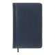 Щоденник датов. 2026 BRAVO, A6, синій, штуч. /поролон