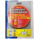 Все по3 TM TASCOM Комплект регульованих обкладинок ПВХ h 240 для посібників та суперщоденників100мкм 3шт/200