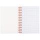 Блокнот на спіралі картонна обкл., А5, 80 арк, кл, Cute 2