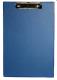 Планшет з кліпом, А4, PVC, син.., 4-257-06, 4Office