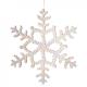 Сніжинка декоративна Novogod'ko, 25 см, пластик, перламутр