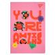 Зошит Yes А4/40 арк. з висічкою "You are amazing", клітинка