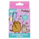 Крейда кольорова Yes "Pusheen" 12 шт, кругла