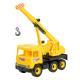Авто "Middle truck" кран (жовтий) в коробці