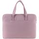 Сумка для документів текстильна А4, 1 відділення, рожева