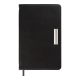 Щоденник датов. 2026 SALERNO, A6, чорний, штуч. шкіра