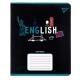 Зошит для записів YES А5/48 лін. АНГЛІЙСЬКА МОВА (Black) виб.гібрид.лак