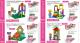Конструктор Kids hits IBLOCK JUNIOR KH08/011 (48шт/2) 6 дисп по 8шт Дівчатка, Дитячий майданчик, 4