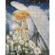 Набір з алмазною мозаїкою "Молитва янгола" 40х50см