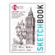 Скетчбук SANTI для графіки, "City" А5, 30 арк., склейка, 110г/м2