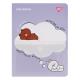 Папка-куточок YES А4 з фигурніми роздільниками "Line Friends"