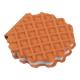 Блокнот CHOCOLATE WAFFLE, 90х90мм, 80 арк., нелінований, ароматизована Soft touch обкладинка