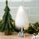 Декор Novogod'ko "Ялинка біла", хутряна, 37см, LED