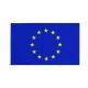 Прапорець Євросоюзу 120*180 см, атлас