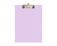Планшет A4 з притиском та підвісом, пластик, лавандовий