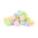 Помпони SANTI пастельні кольори, асорті, акрил, d-10мм, 30шт./уп