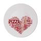 Блюдо для піци "I LOVE PIZZ RED" RONDA 33 см