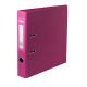 Реєстратор ELITE двост. А4, 70/75 мм (внутр./зовн.) рожевий, PP, збірний
