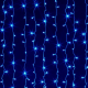 Штора вулична 280 LED 4м*1м, білий пр.2,2мм,синій