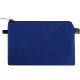 Папка для документів, текстильна, А6+, синя
