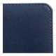 Щоденник датов. 2026 BRAVO, A5, синій, штуч. шкіра/поролон