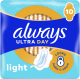 22262 ALWAYS Ультра Ультратонкі гіг. прокл. ароматизовані Лайт Single 10шт
