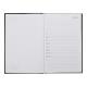 Щоденник датов. 2026 OPTIMAL, A5, чорний, бумвініл