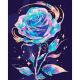 Картина за номерами SANTI "Блискуча троянда", 40*50см, LED підсвітка