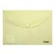 папка с кнопкой, А4, РР 160мкн "Pastel", желтая.,5102-03 , NORMA