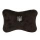 Підголовник - подушка "Тризуб" коричневий, Tigres
