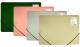 Папка на гумках, А4, OPTIMA, 500 мкм, фактура "СМУГА", асорті
