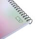 Зошит для записів Yes А6/80 од. спіраль "Aura"
