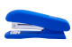 Степлер пластиковий RUBBER TOUCH до 20арк., (скоби №24; 26), синій