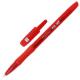 Ручка масляна Optima 15630-03, OIL HIT, 0,5 мм, червоний (12/144/1728)