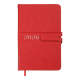 Щоденник датов. 2026 BELLE, A6, червоний, штучна шкіра/поролон